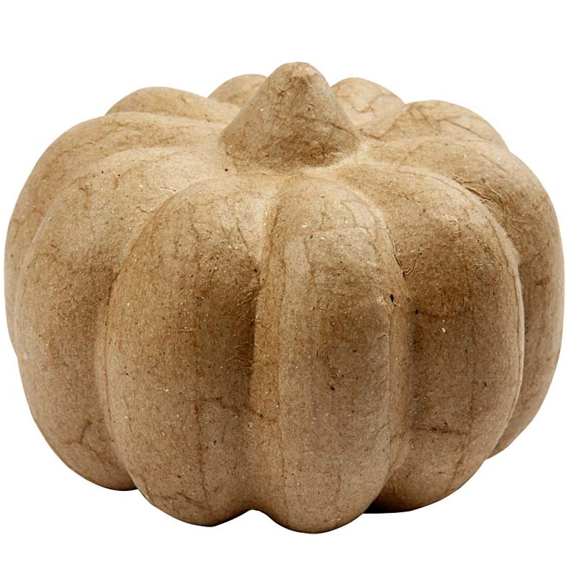 Papier-Mâché Pumpkin