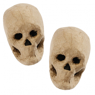 Papier-Mâché Skull Papier-Mâché Skull