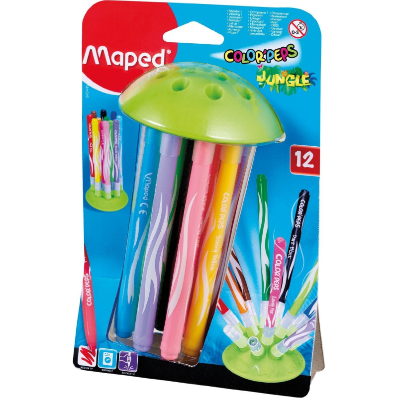 Color Peps Jungle Innovation Felt Pen Set