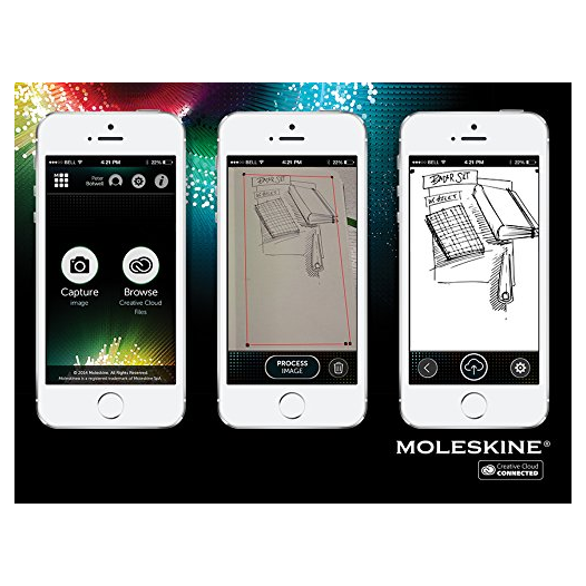 Moleskine Smart Note Book Creative Cloud Connected