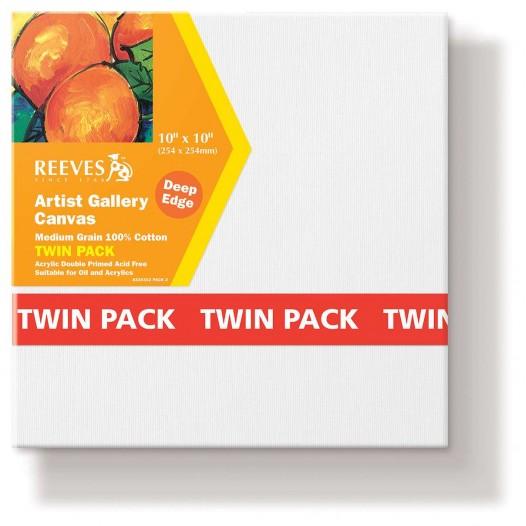 Deep Edge Canvas Twin Pack