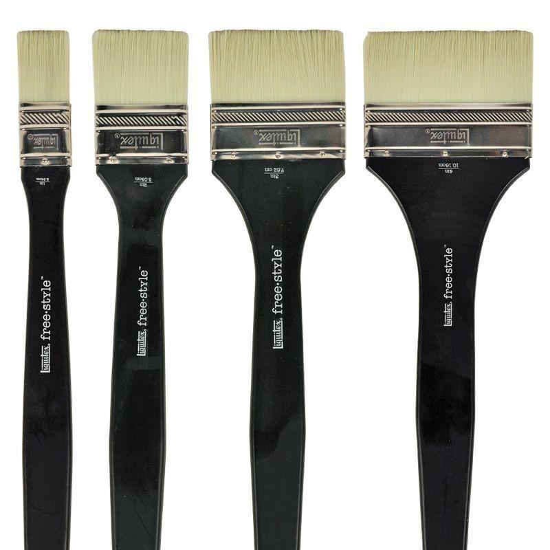 Freestyle Traditional Acrylic Brushes: Mural Long Handled Varnish