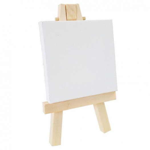 Simply Mini Square White Canvas
