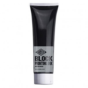 Lino Block Printing Ink: Black (300ml)