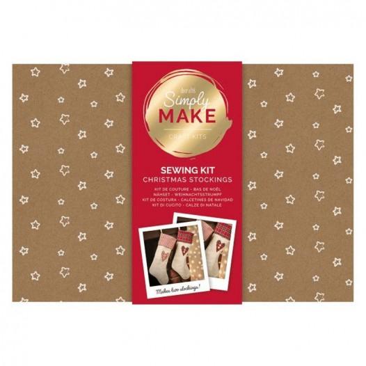 Simply Make Christmas Stocking Kit (Set of 2) Simply Make Christmas Stocking Kit (Set of 2)