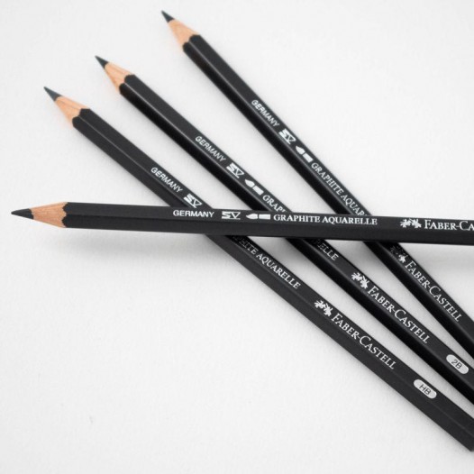 Graphite Aquarelle Pencil & Brush Set (6pc)