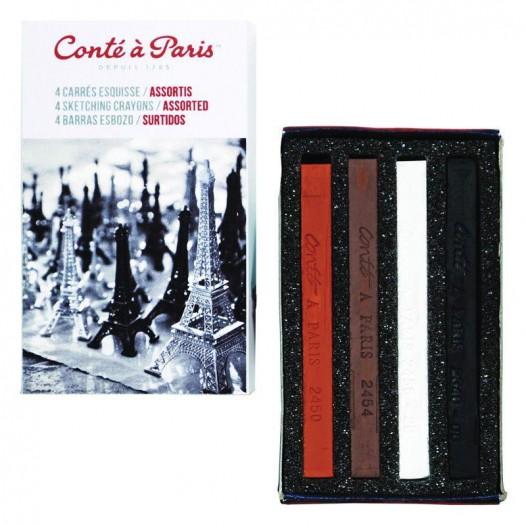 Carres Sticks Sketching Pocket Box (4pc) Carres Sticks Sketching Pocket Box (4pc)