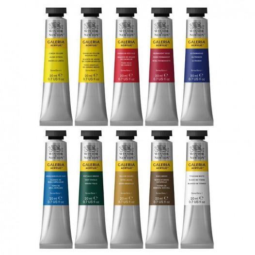 Galeria Acrylic Colour Set (10 x 20ml) Galeria Acrylic Colour Set (10 x 20ml)