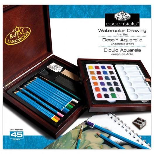 Essentials Watercolour Drawing Art Set Essentials Watercolour Drawing Art Set