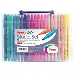 Arts Felt Tip Studio Set (35 Pens) Arts Felt Tip Studio Set (35 Pens)