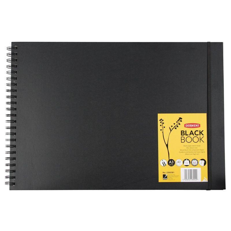 Black Paper Sketch Books