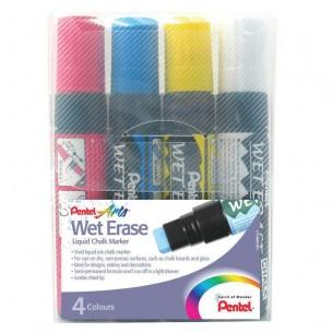 Wet Erase Jumbo Chalk Marker Wallet (4pc)