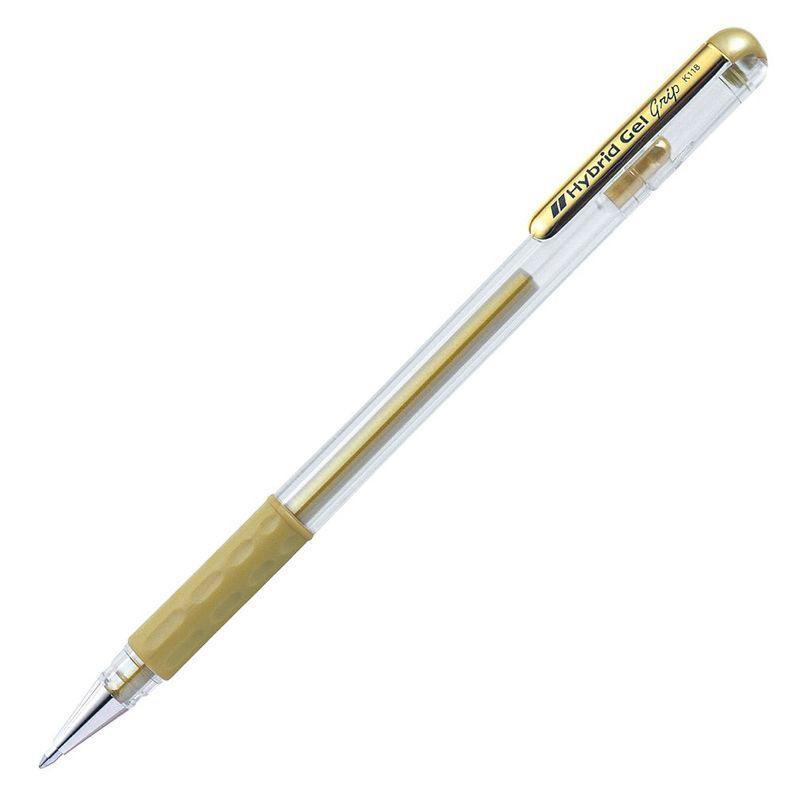 Hybrid Gel Grip Rollerball K118M (Gold)