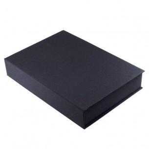 Extra Deep Archival Box - Black Lined (65mm) Extra Deep Archival Box - Black Lined (65mm)