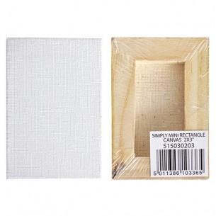 Daler-Rowney Simply Mini Rectangular White Canvas