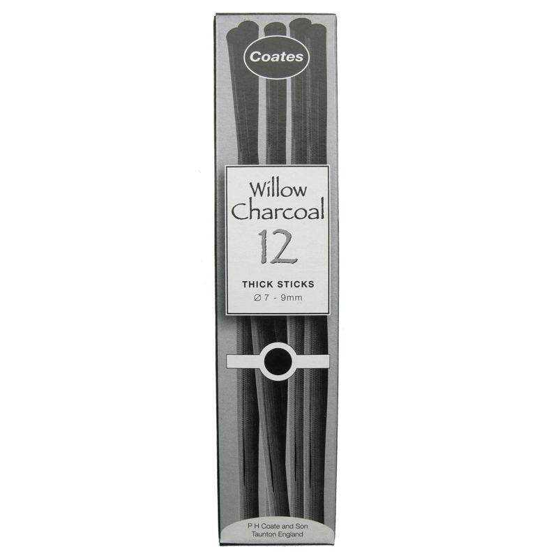 Thick Willow Charcoal Sticks (12pc)