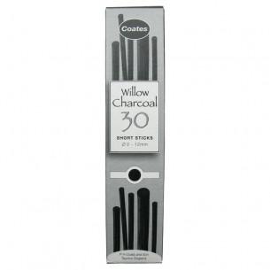 Willow Charcoal: Thin (25 Sticks) Willow Charcoal: Thin (25 Sticks)