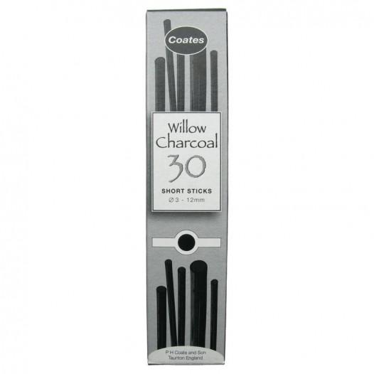 Willow Charcoal: Thin (25 Sticks) Willow Charcoal: Thin (25 Sticks)