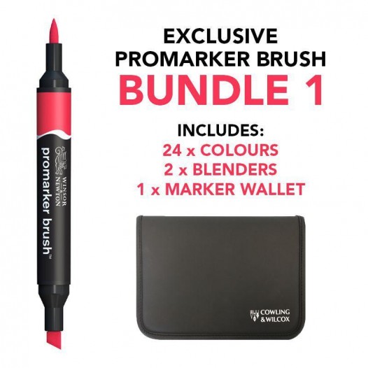 BrushMarker Bundle 1 (Cowling & Wilcox Exclusive)