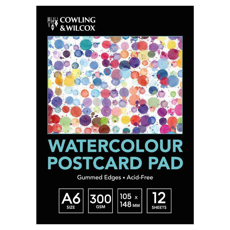 Watercolour Postcard Pad (A6)