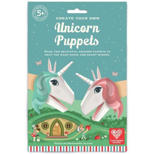 Create Your Own Unicorn Puppets