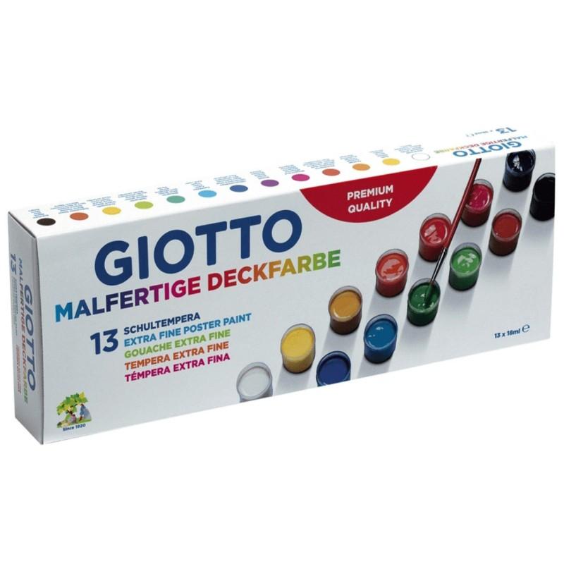 Giotto Poster Paint Set (13 x 18ml)