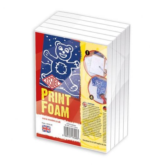 Print Foam Packs of 5 Print Foam Packs of 5