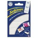 Sellotape Permanent Double-Sided Sticky Fixers (Pack of 140)