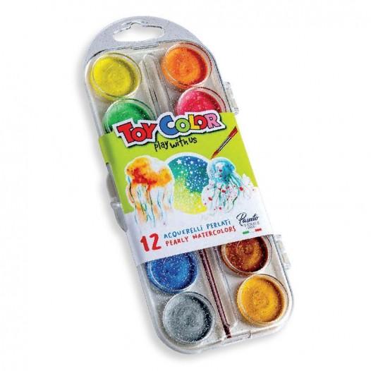 Pearly Watercolour Set of 12 Pearly Watercolour Set of 12
