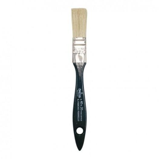 Series 40 Omega Lily Varnish Hog Brush (individual)