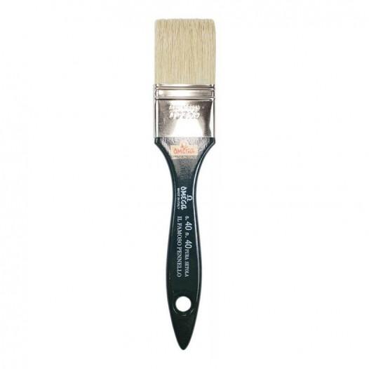 Series 40 Omega Lily Varnish Hog Brush (individual)