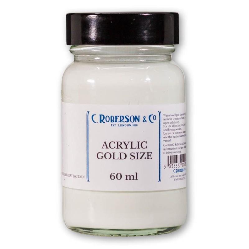 High Quality Shellac Clear Varnish 60ml Bottle & 60ml Gold Leaf