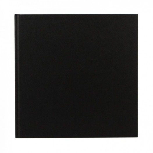 Square & Chunky 7.6" Black Sketchbook
