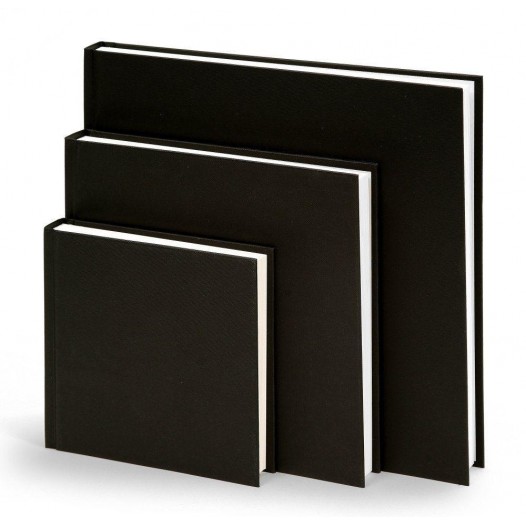 Square & Chunky 9.8" Black Sketchbook