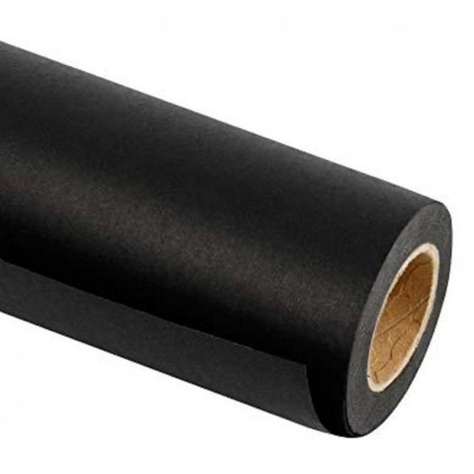 All-Media Black Cartridge Paper 10m Roll (140gsm)