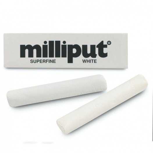 MILLIPUT MIL04 superfine Putty white - mastic époxy bi-composant