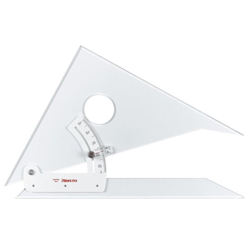 Aristo Adjustable Set Square (25cm)