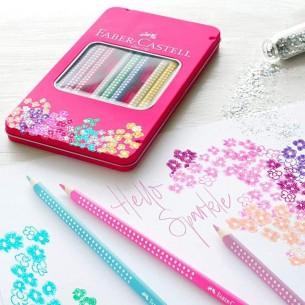 Sparkle Colour Pencil Tin (12pc)