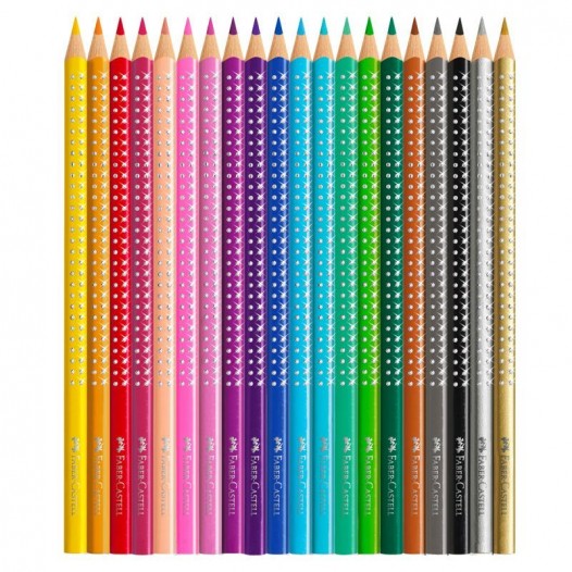 Sparkle Colour Pencil Roll Up Case