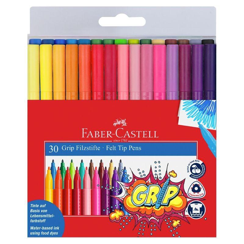 Colour Grip Pen Wallet (30pc)