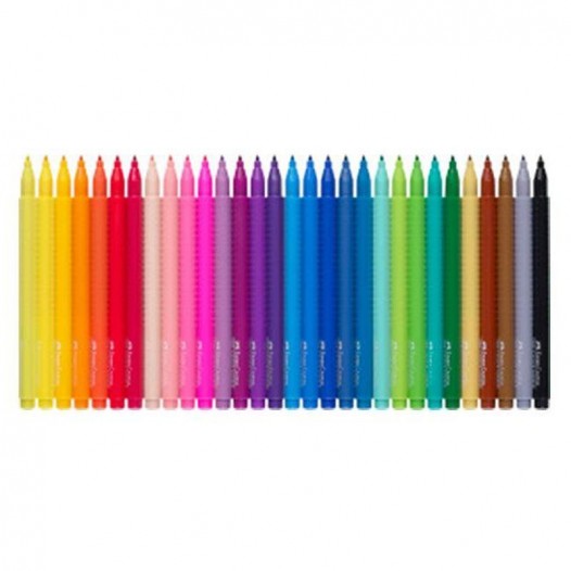 Colour Grip Pen Wallet (30pc)