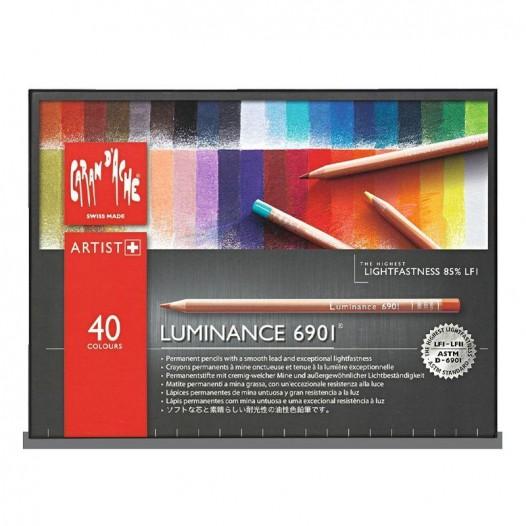 Luminance 6901 Colour Pencil Set (40pc)