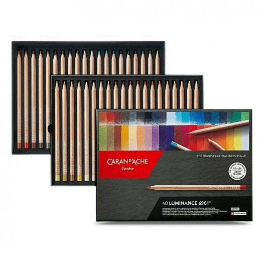 Luminance 6901 Colour Pencil Set (40pc)