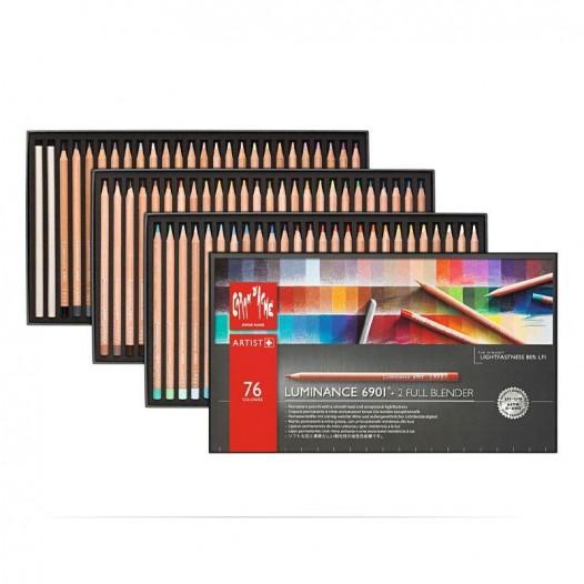 Luminance 6901 Colour Pencil Set + Blenders (78pc)