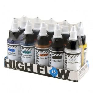 High Flow Acrylic Ink Set (10 x 30ml) High Flow Acrylic Ink Set (10 x 30ml)
