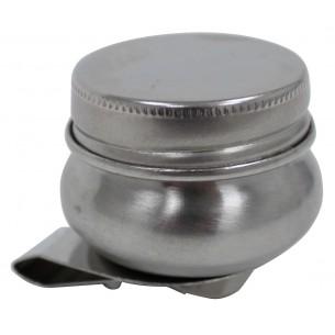 Twin Metal Dipper With Lid