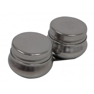Twin Metal Dipper With Lid