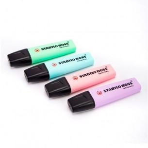 BOSS Original Highlighter: Pastel Wallet (4pc)