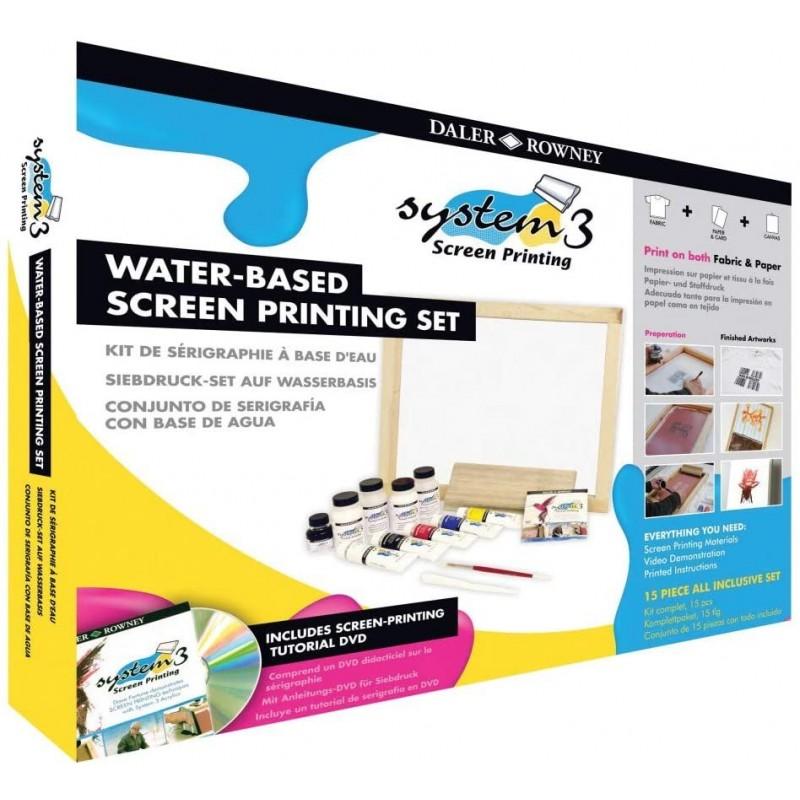 System3 Acrylic Screen Printing Set