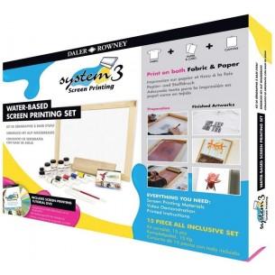 System3 Acrylic Screen Printing Set